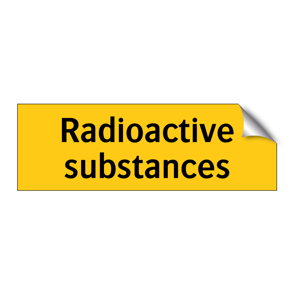 Radioactive substances