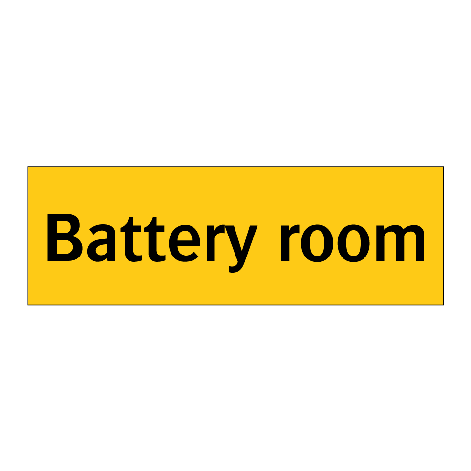 Battery room