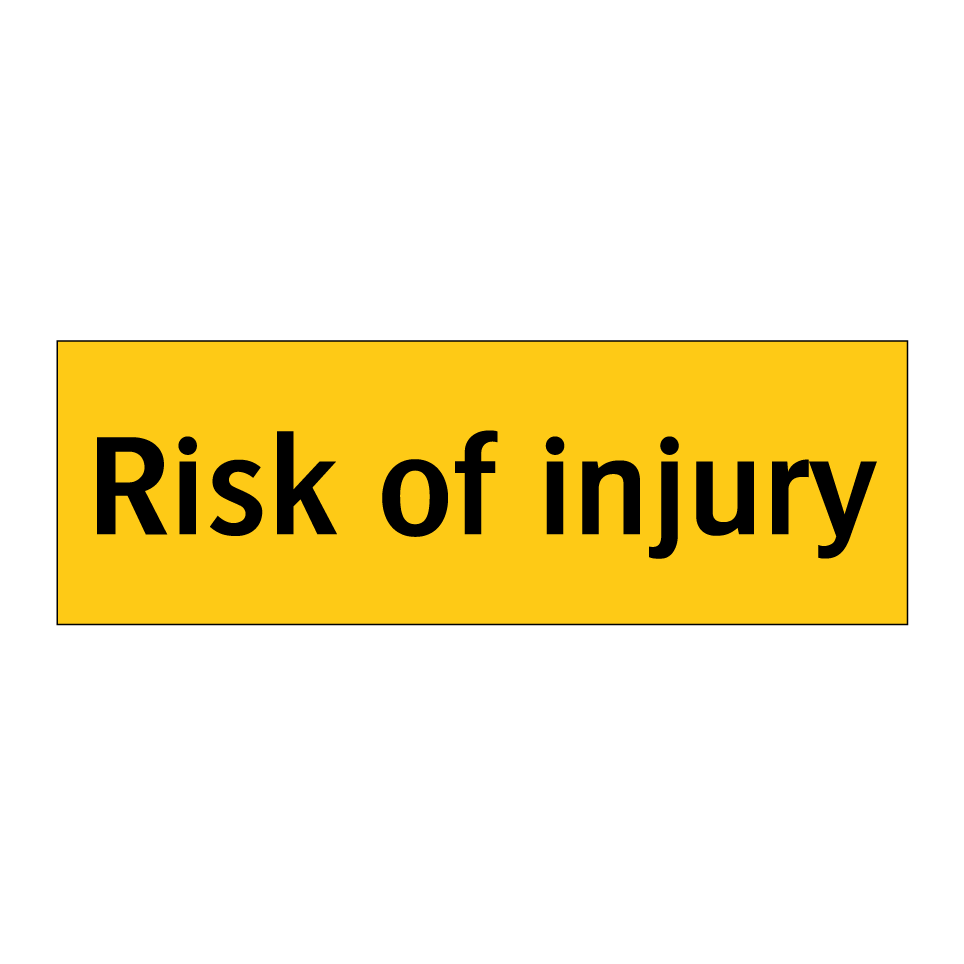 Risk of injury