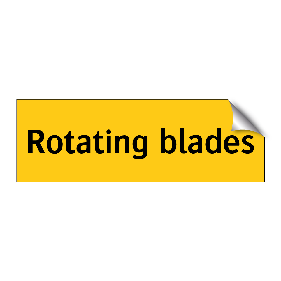 Rotating blades