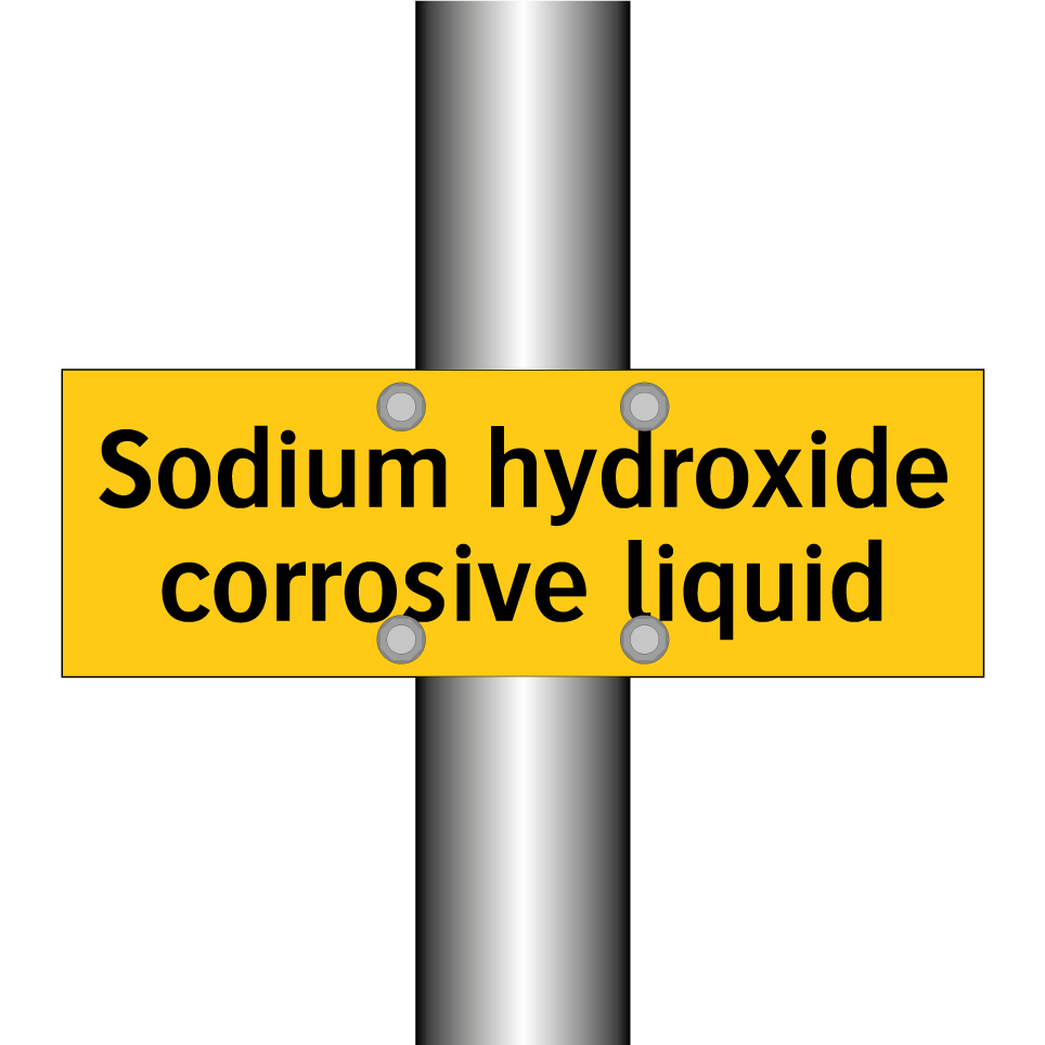 Sodium hydroxide corrosive liquid