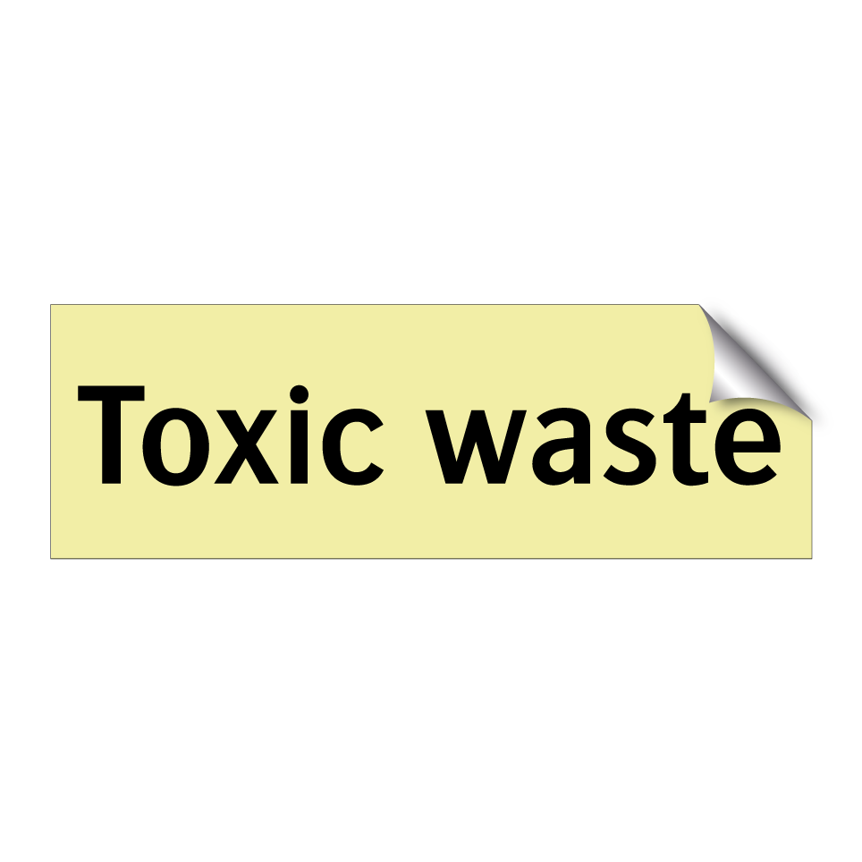 Toxic waste