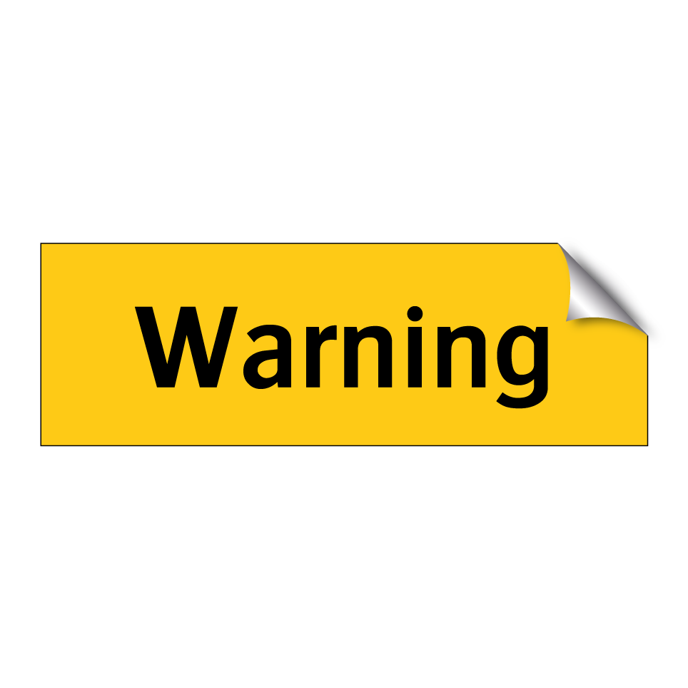 Warning