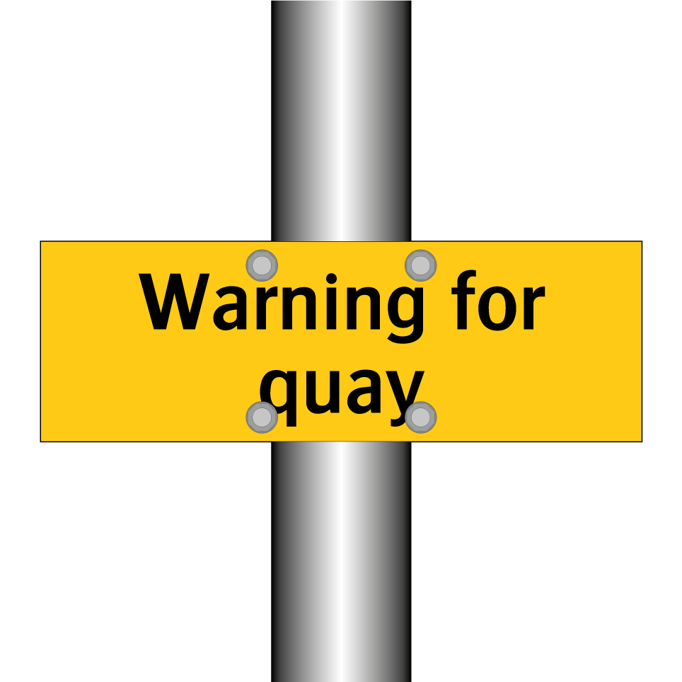 Warning for quay