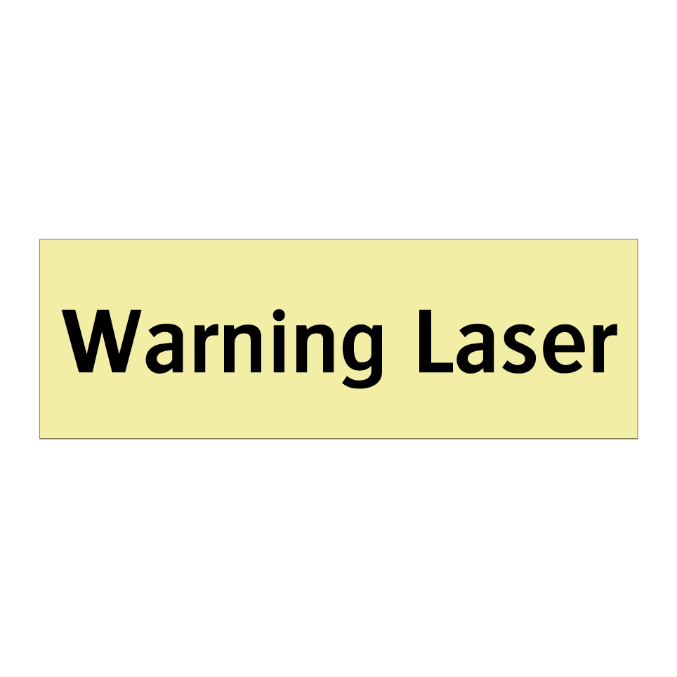 Warning Laser