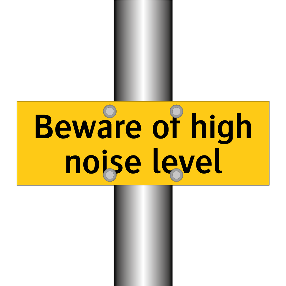 Beware of high noise level