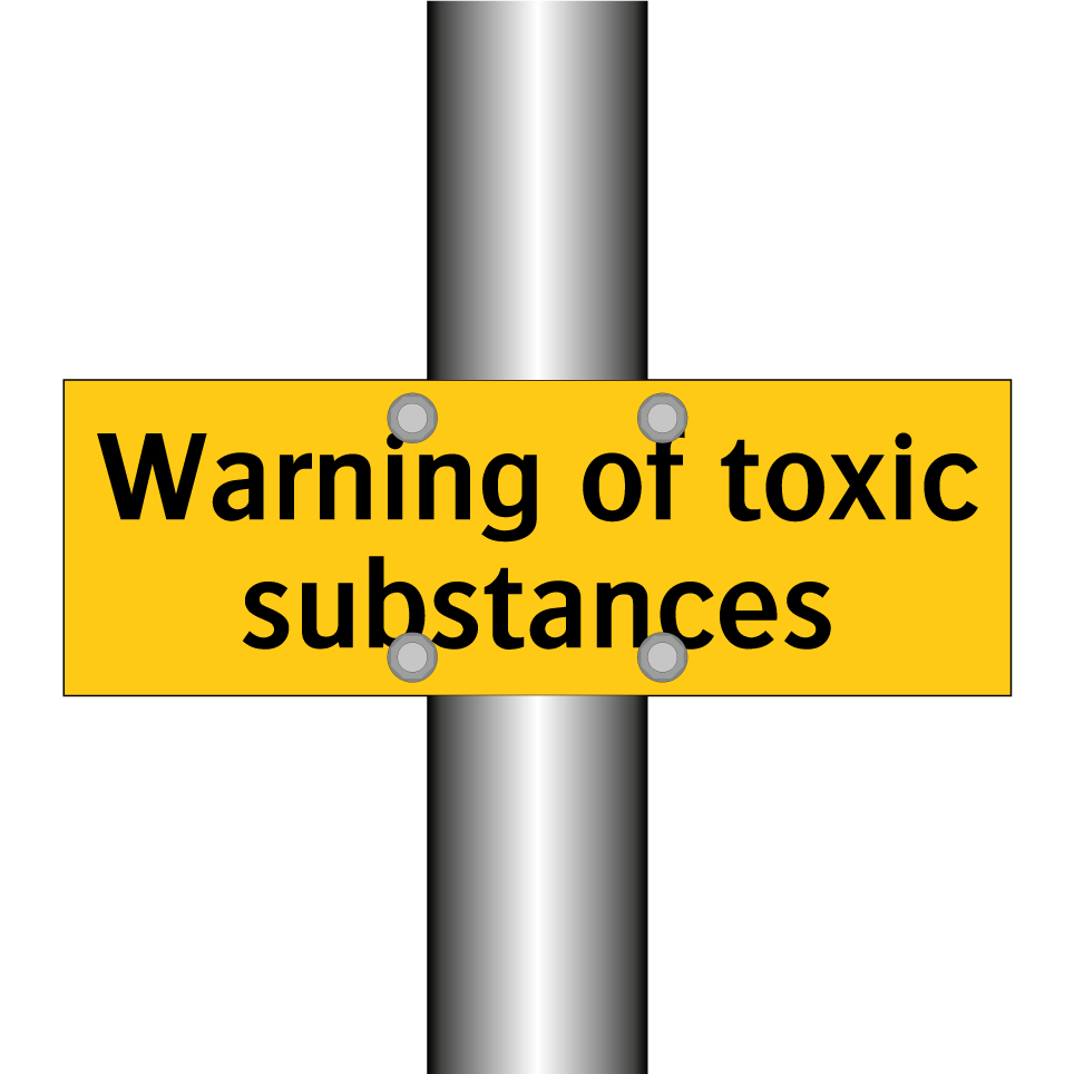 Warning of toxic substances