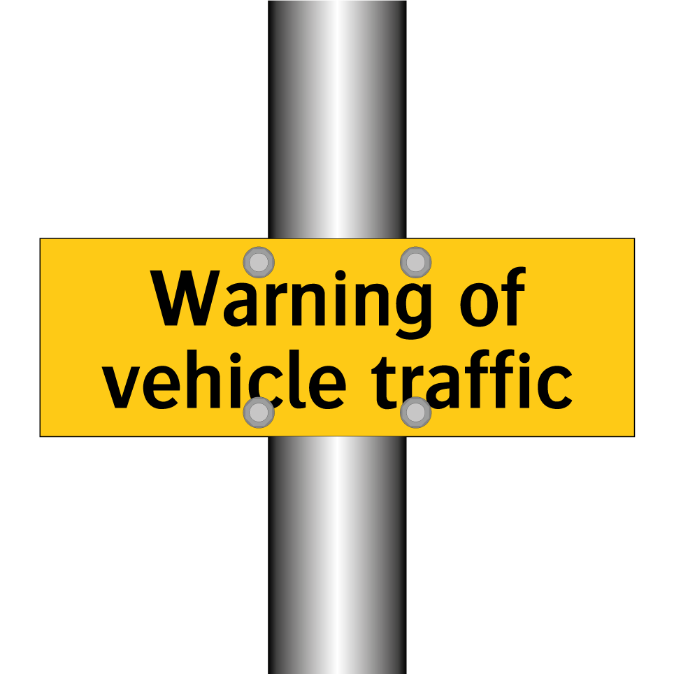 Warning of vehicle traffic