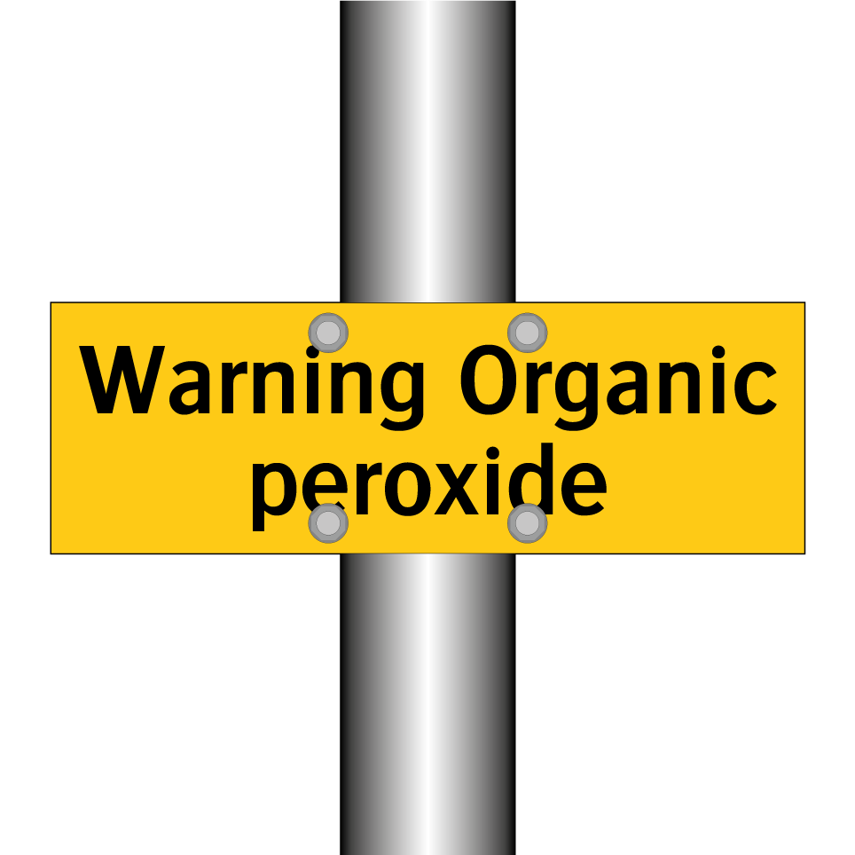 Warning Organic peroxide