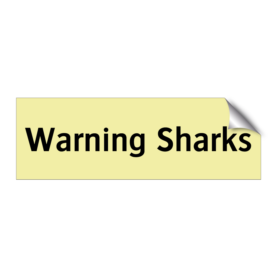 Warning Sharks