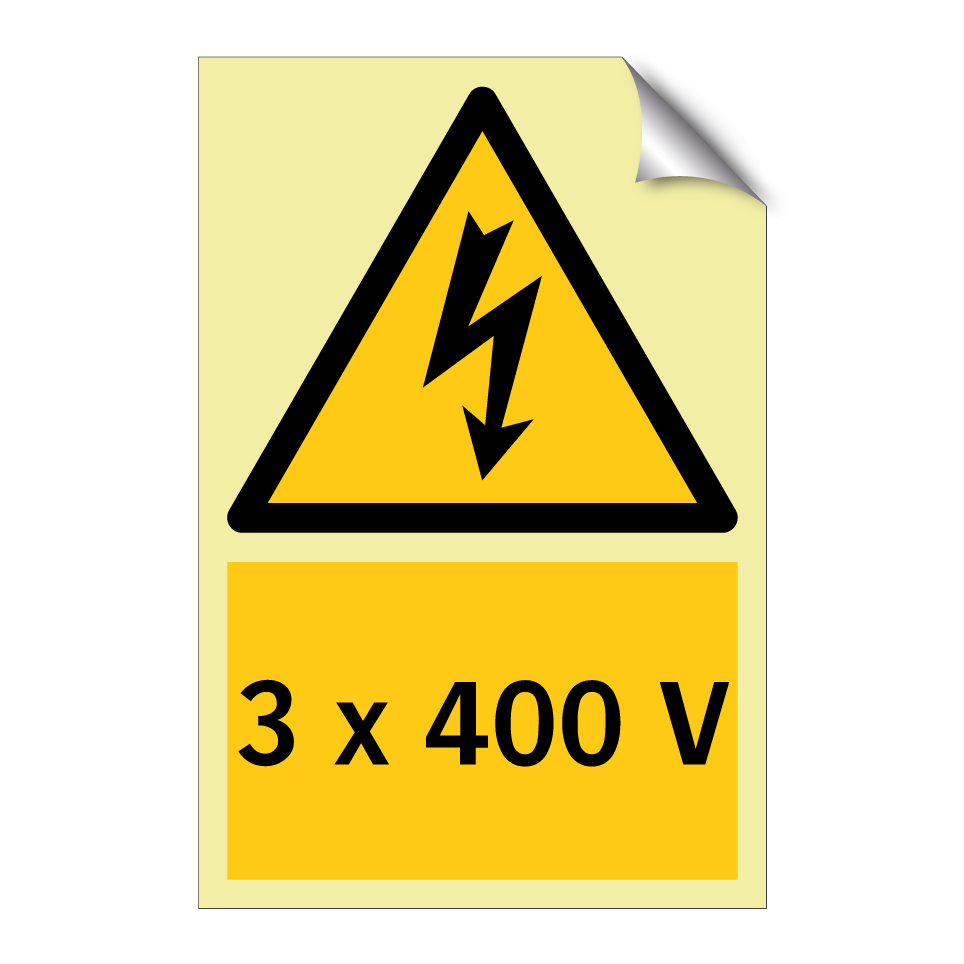3 x 400 V