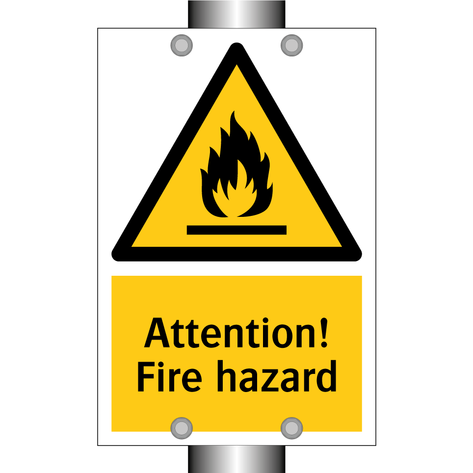 Attention! Fire hazard