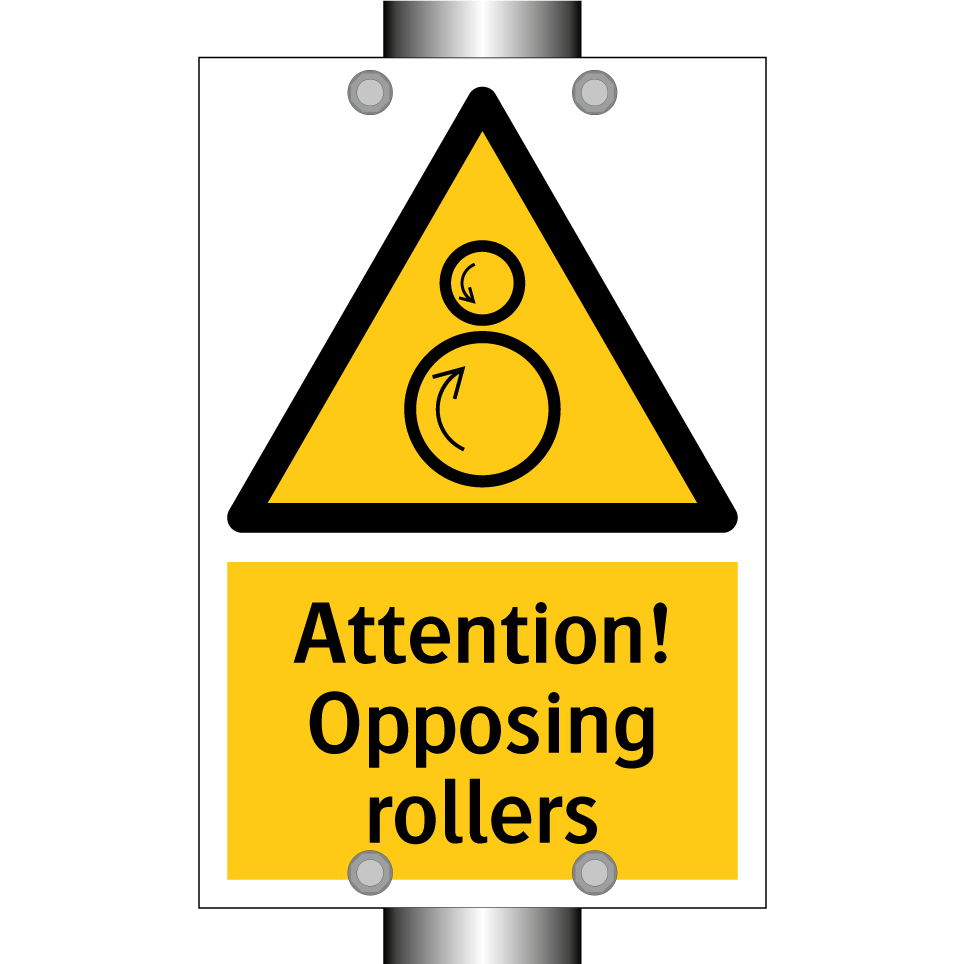 Attention! Opposing rollers