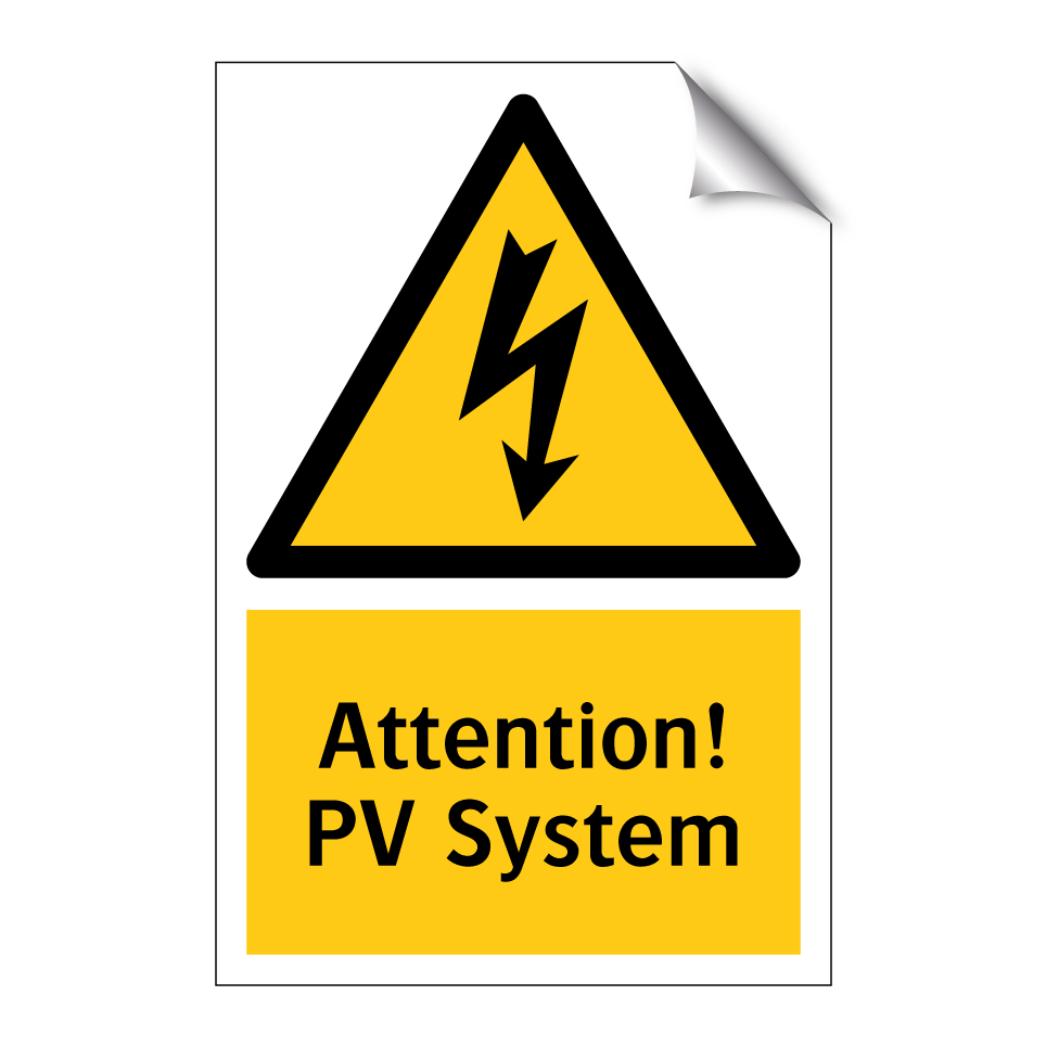 Attention! PV System