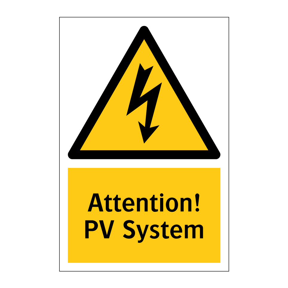 Attention! PV System