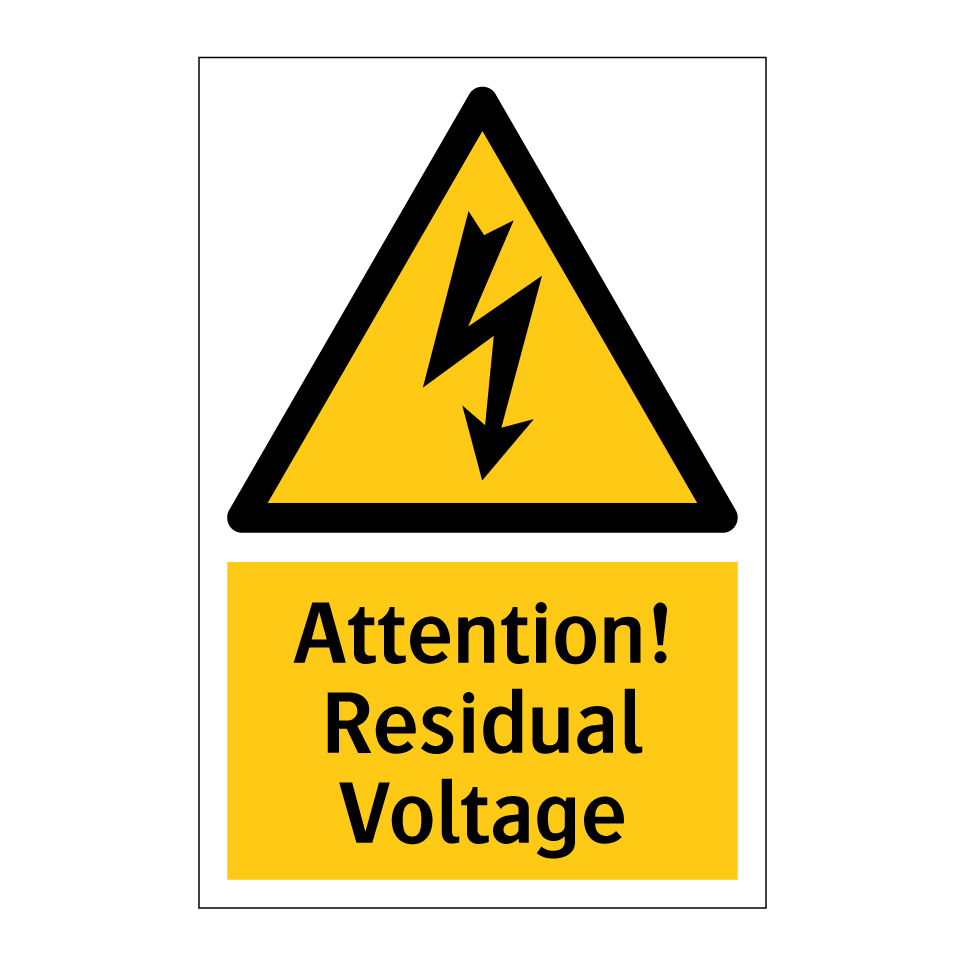 Attention! Residual Voltage