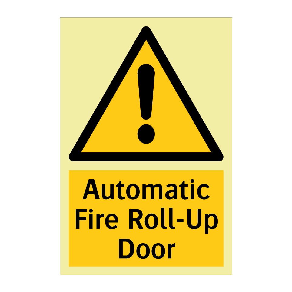 Automatic Fire Roll-Up Door