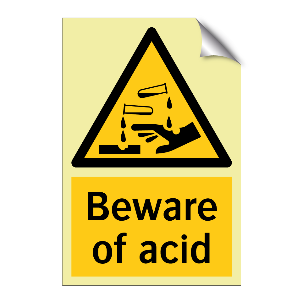 Beware of acid