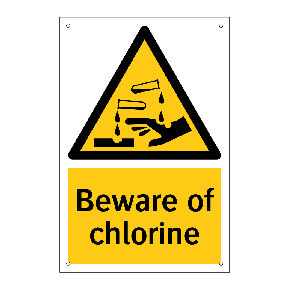 Beware of chlorine