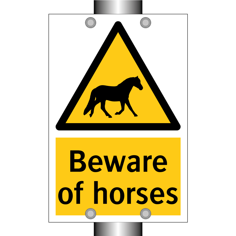 Beware of horses