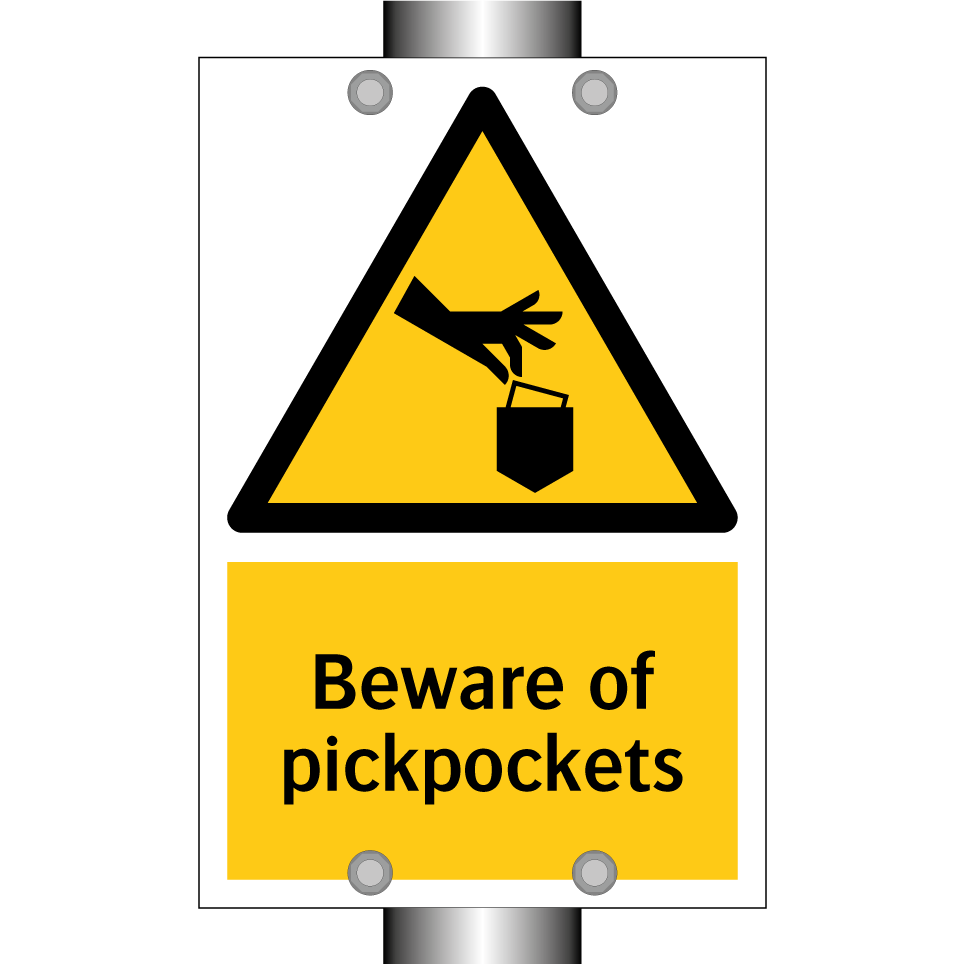 Beware of pickpockets
