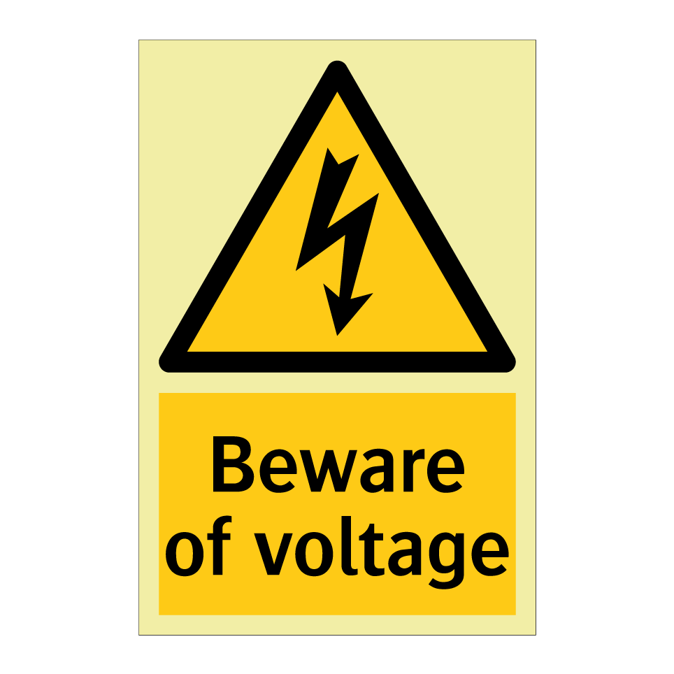 Beware of voltage