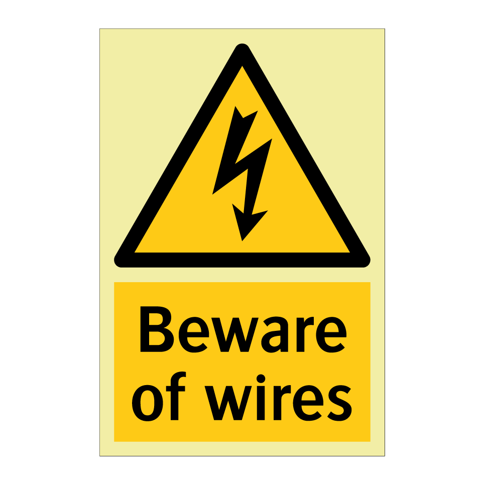 Beware of wires