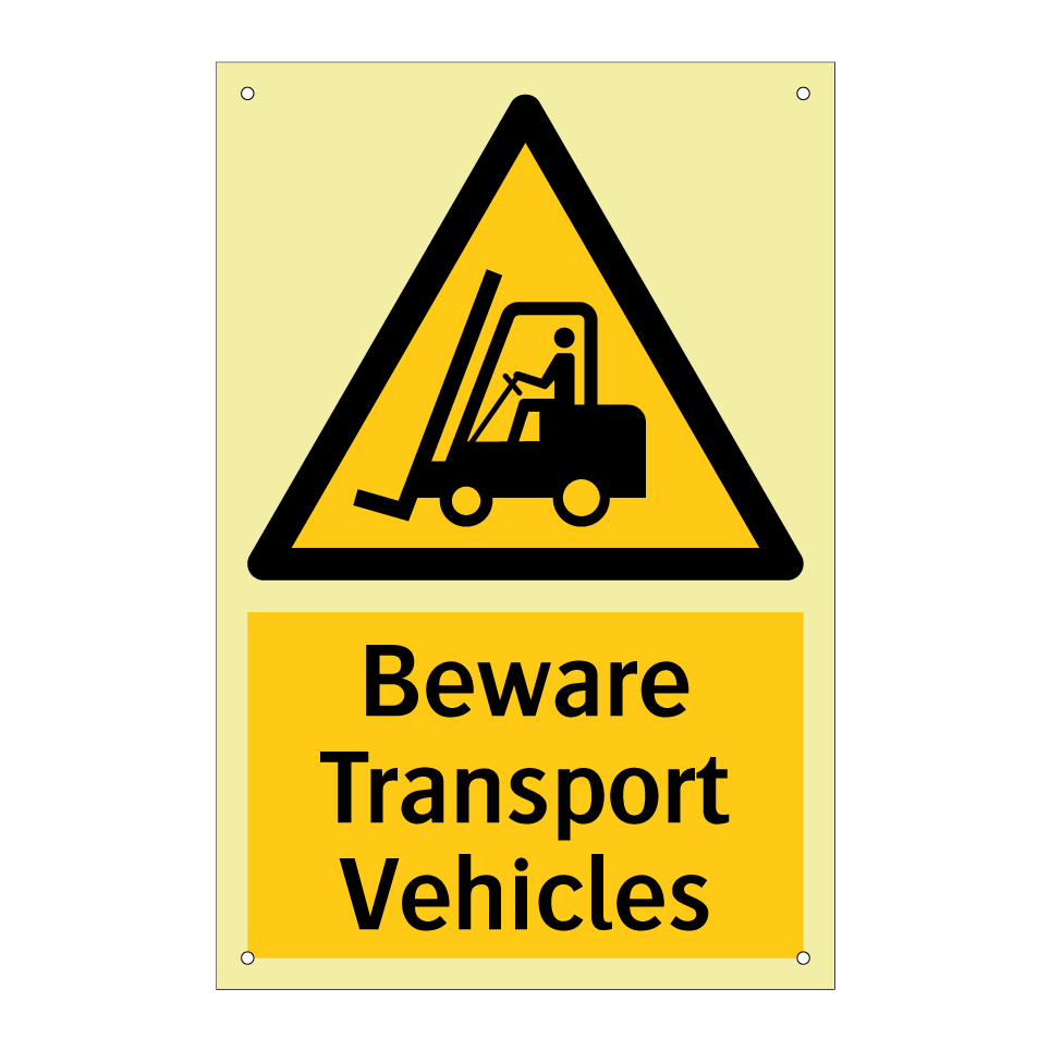 Beware Transport Vehicles