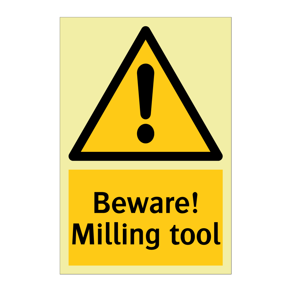 Beware! Milling tool