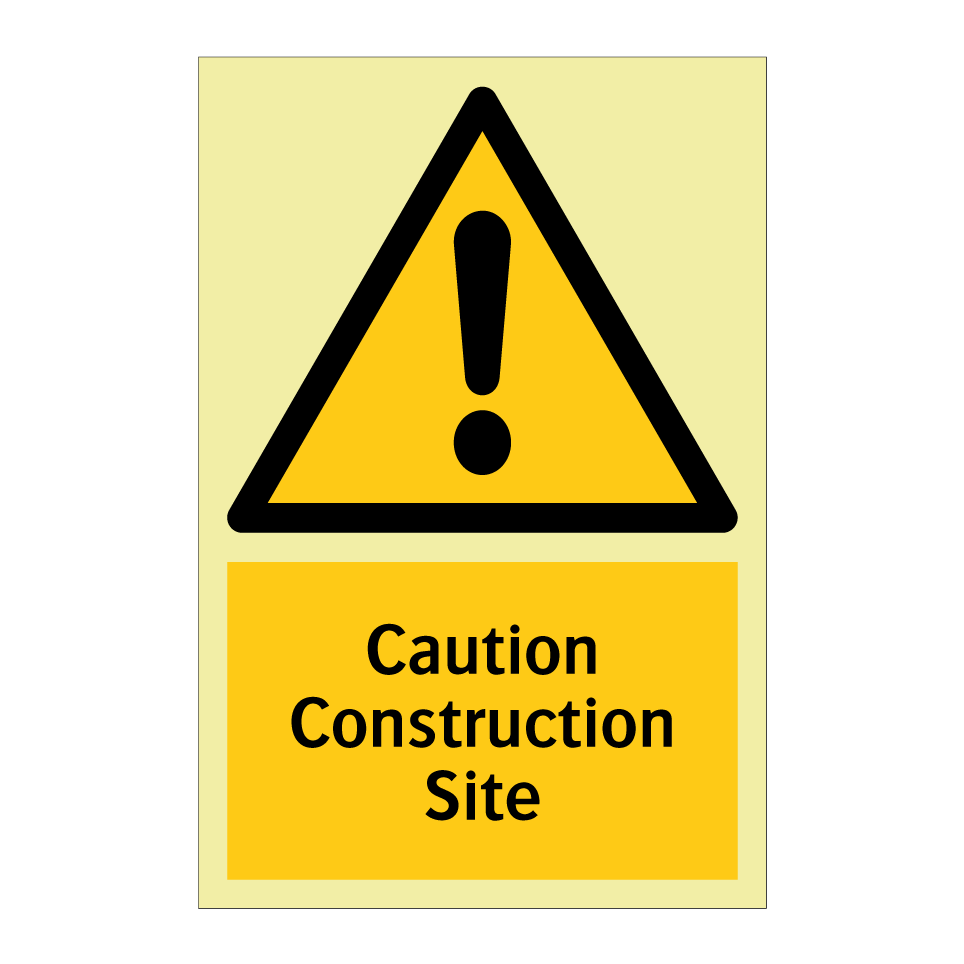Caution Construction Site