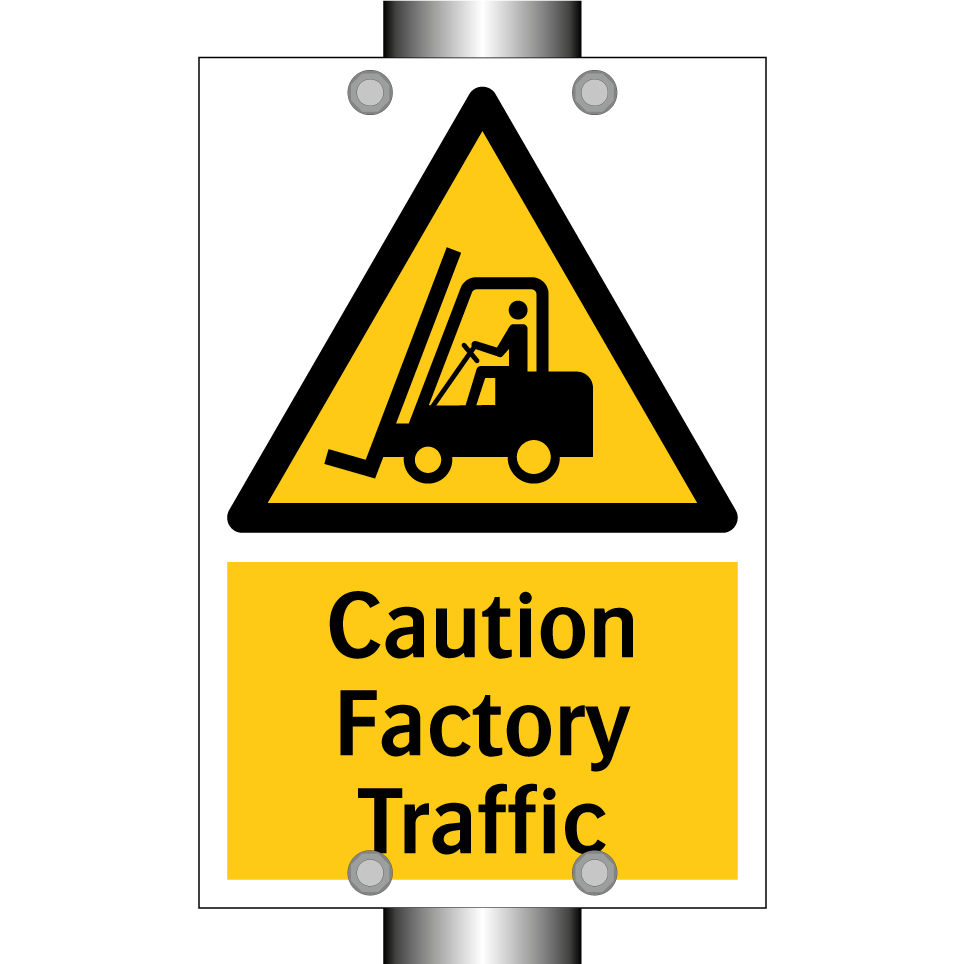 Caution Factory Traffic