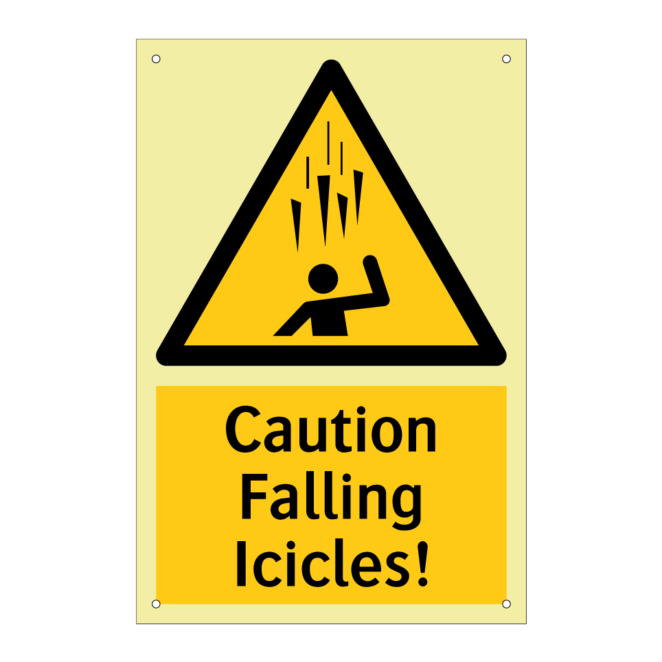 Caution Falling Icicles!