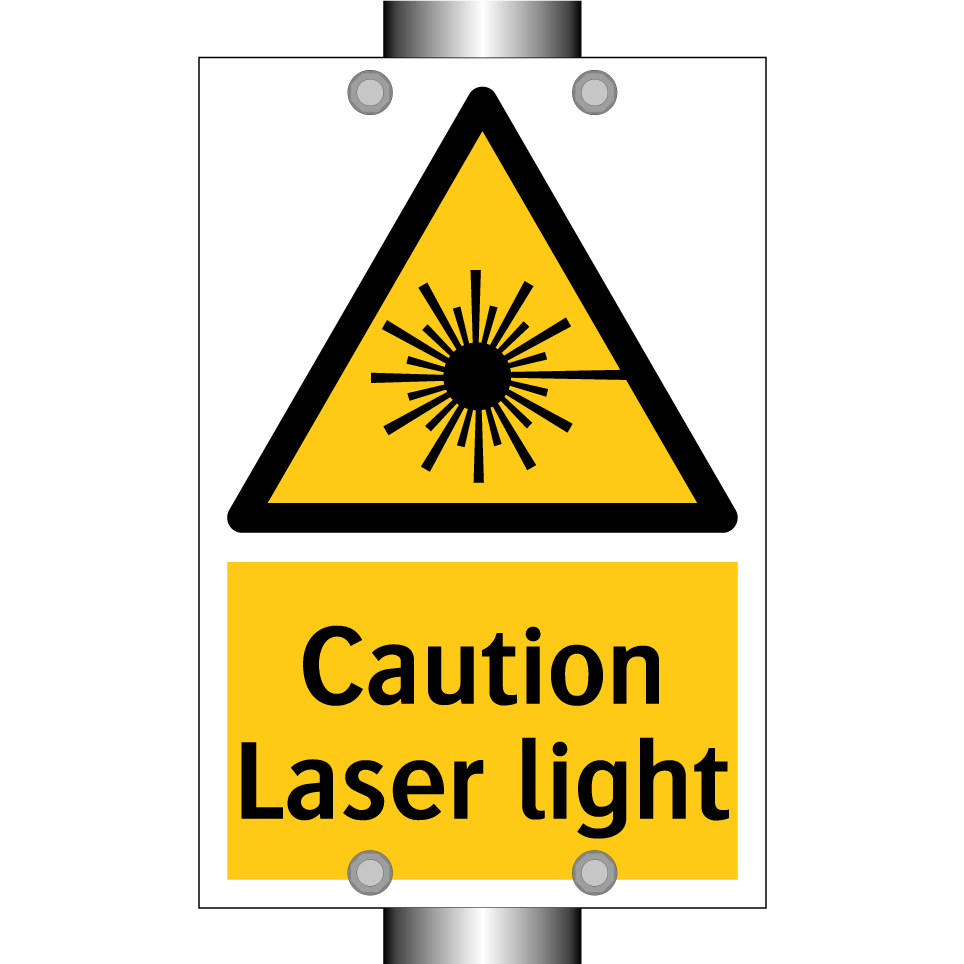 Caution Laser light