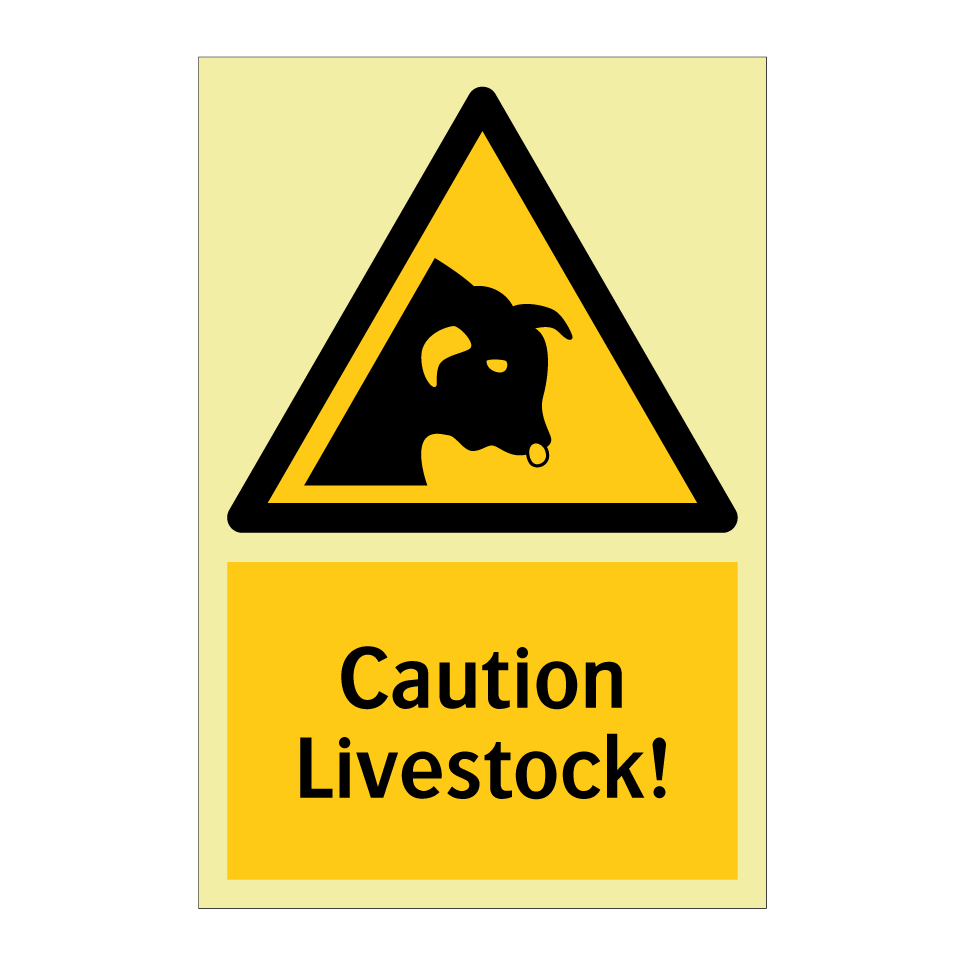 Caution Livestock!