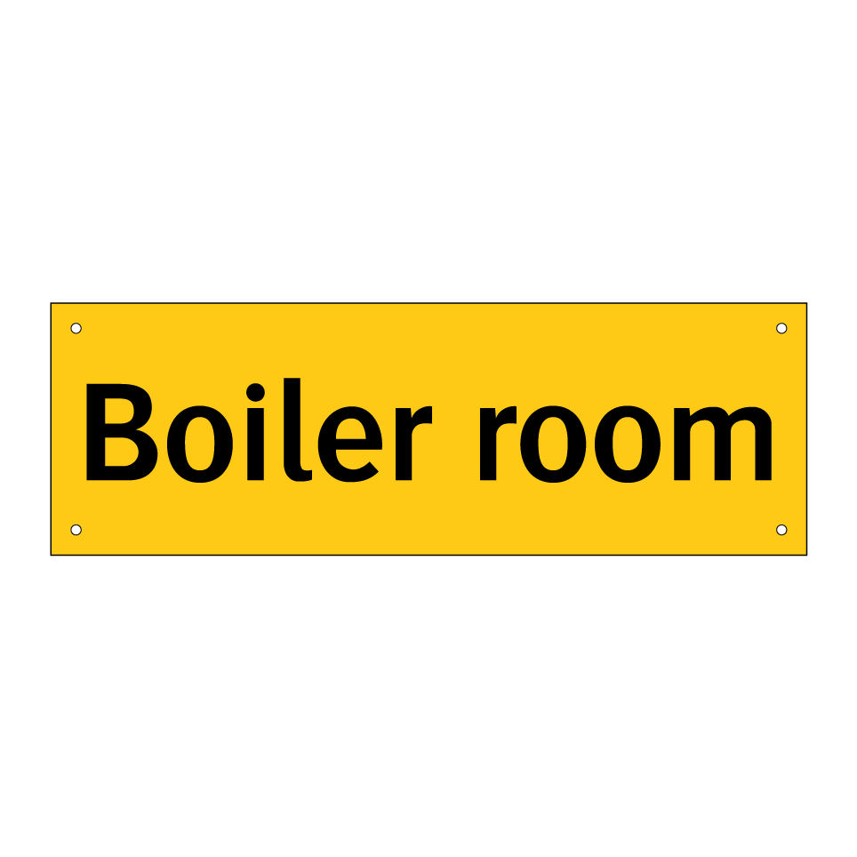 Boiler room