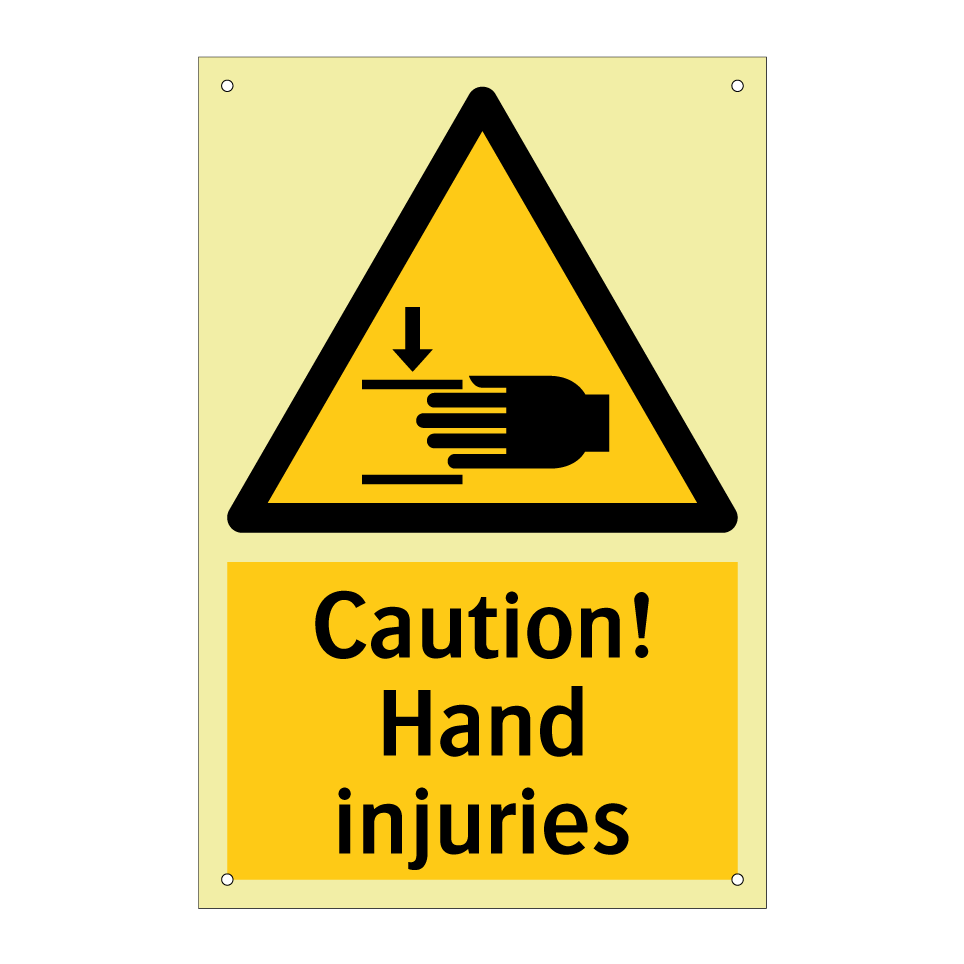 Caution! Hand injuries
