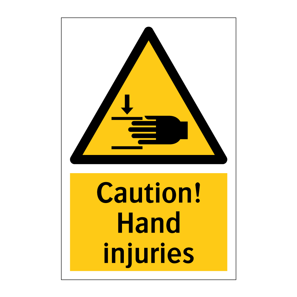 Caution! Hand injuries