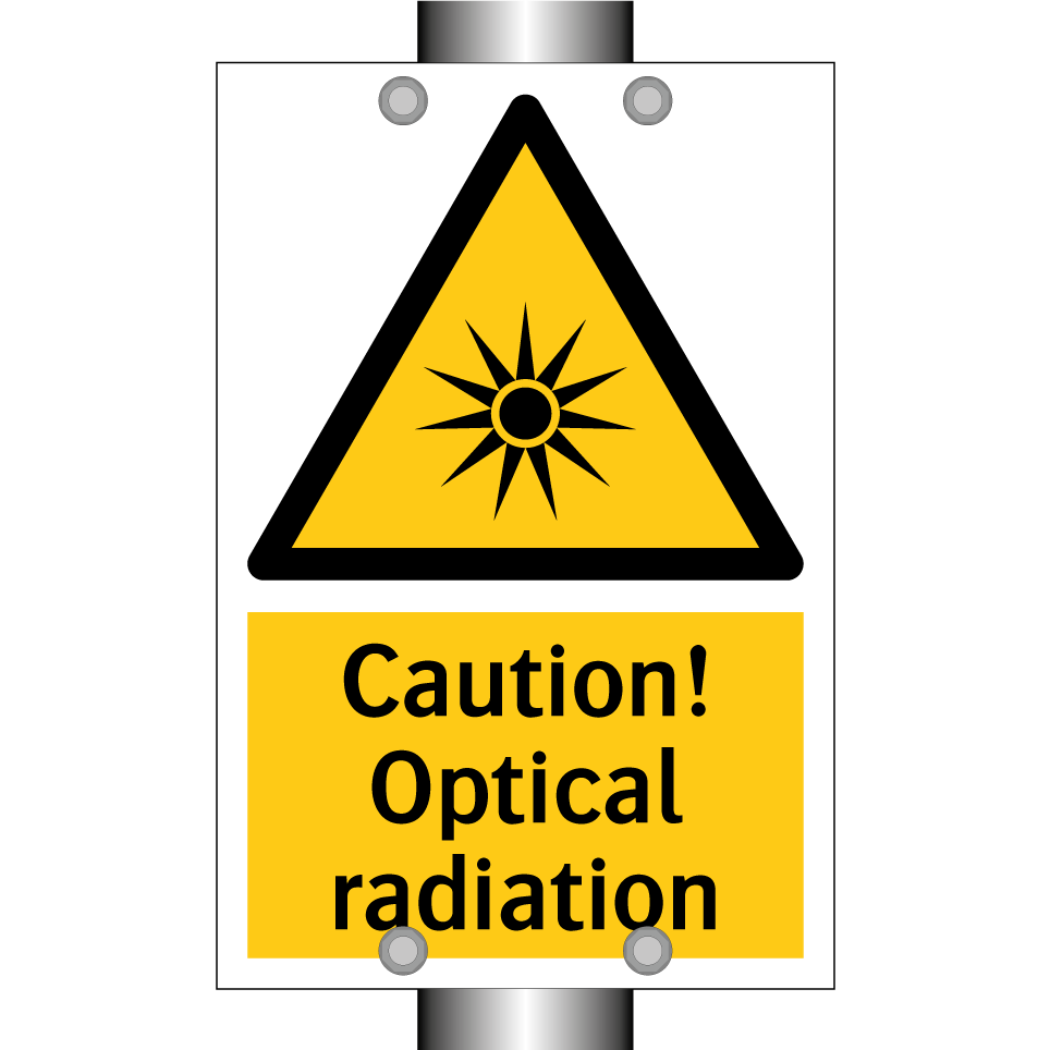 Caution! Optical radiation