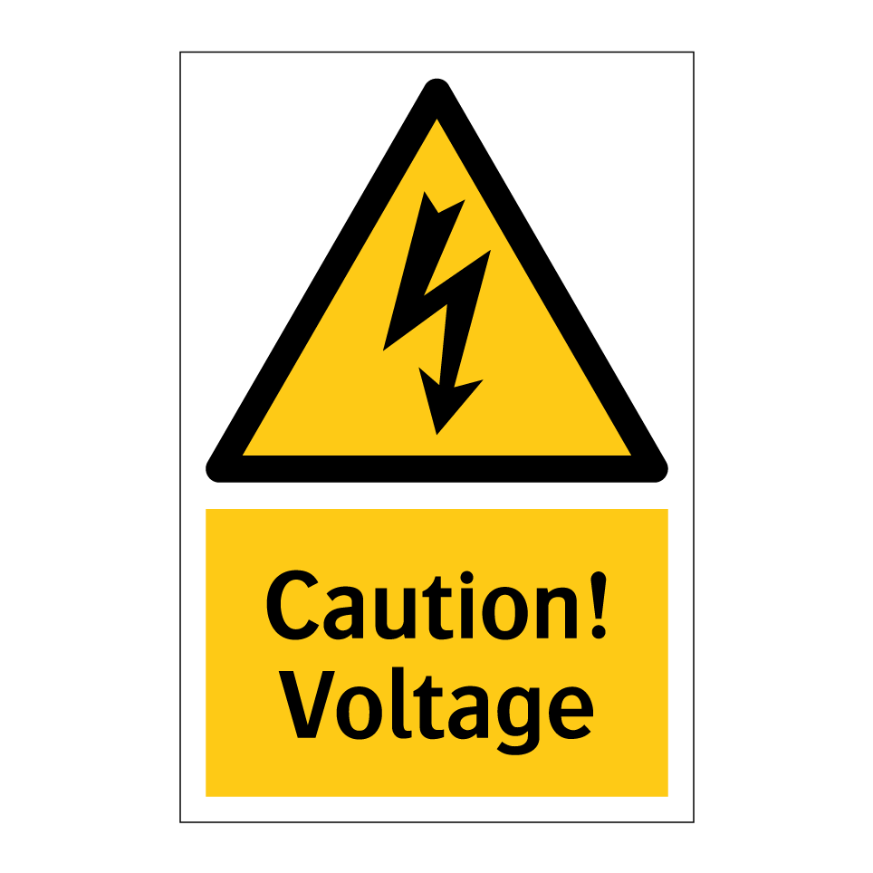 Caution! Voltage