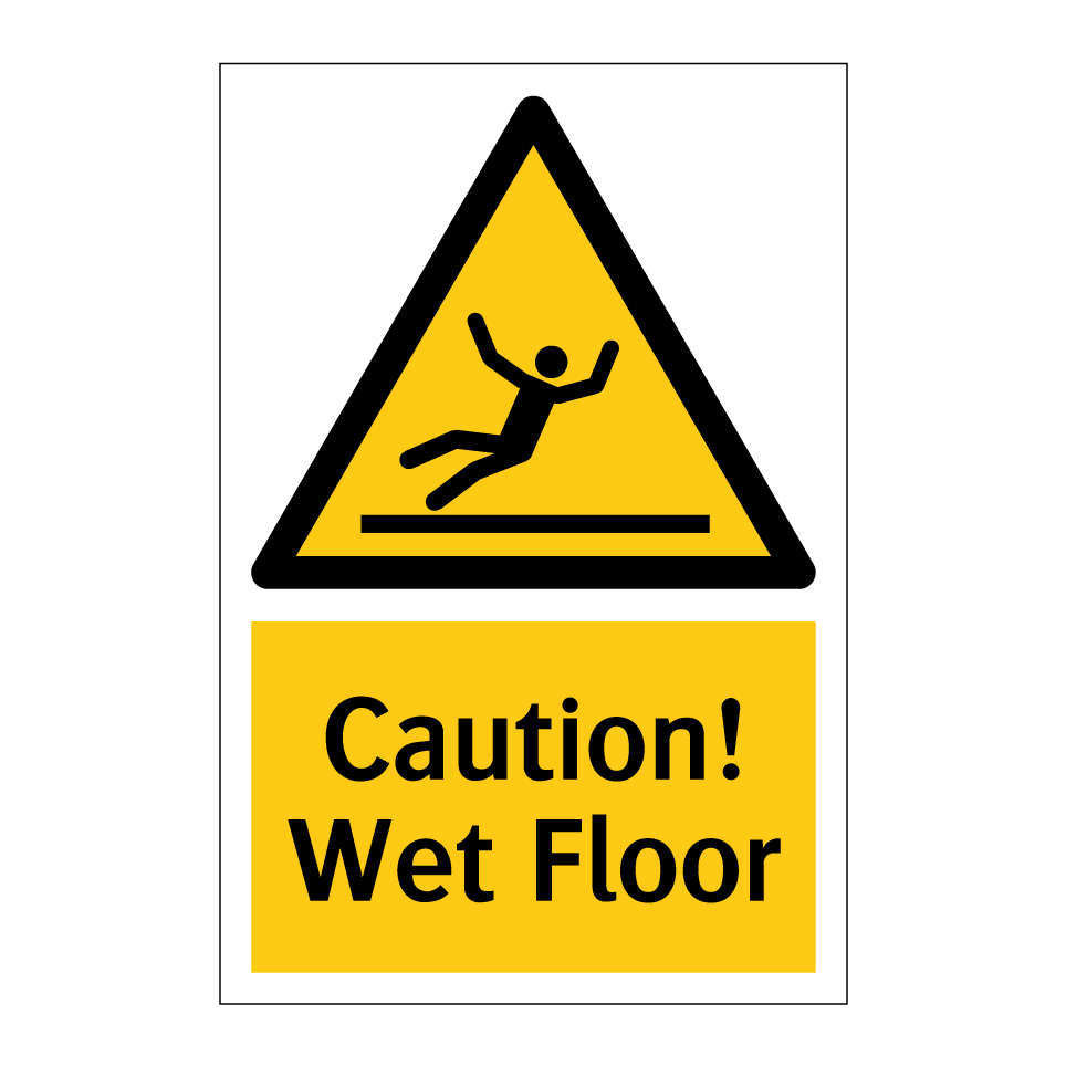 Caution! Wet Floor