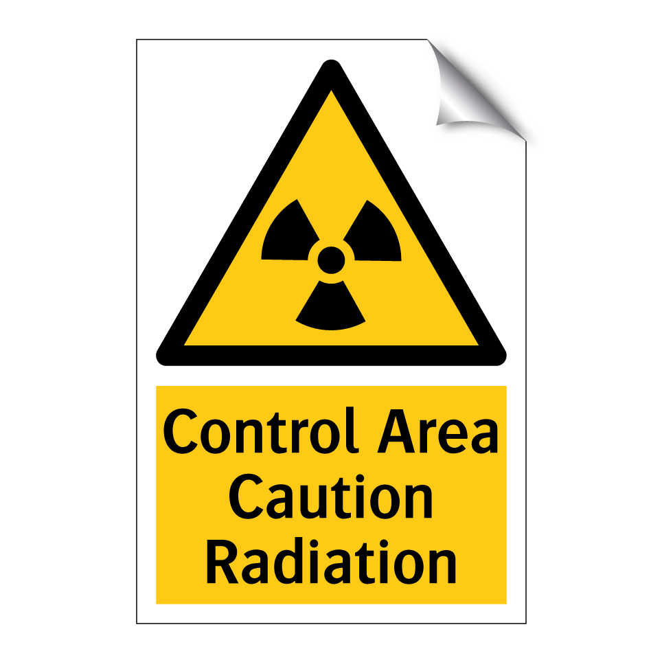 Control Area Caution Radiation