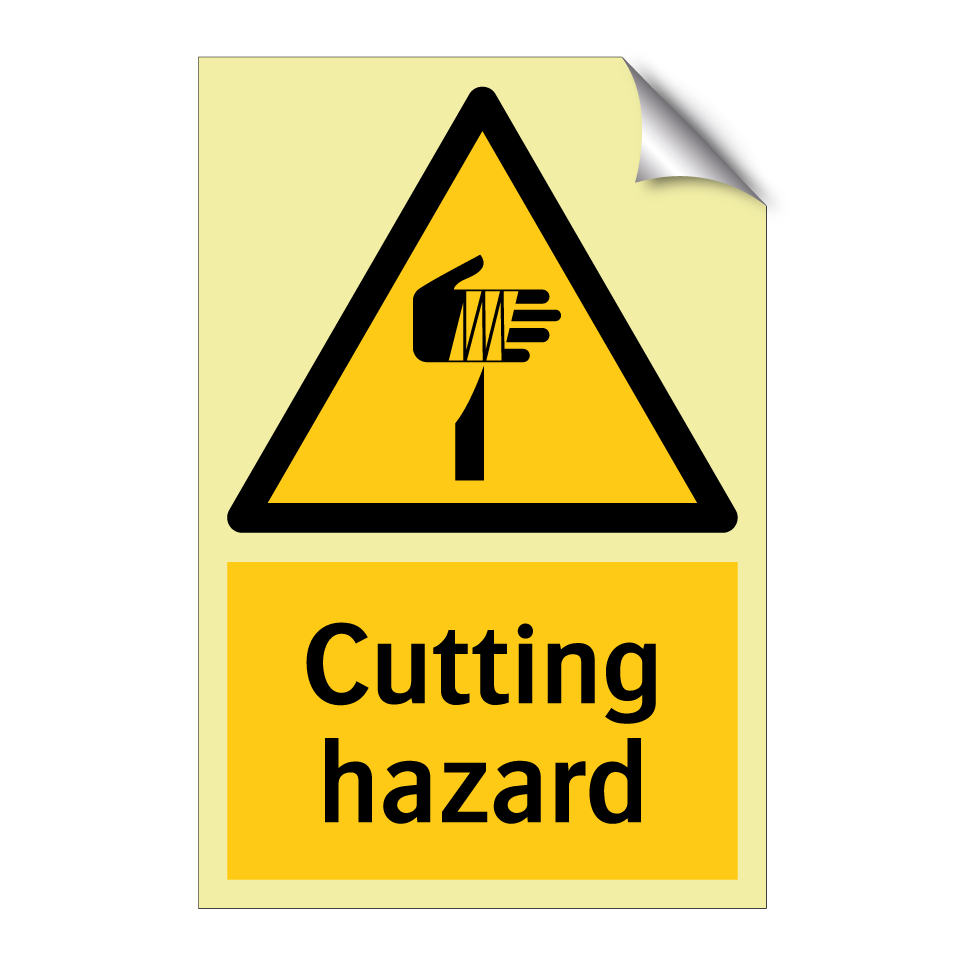 Cutting hazard