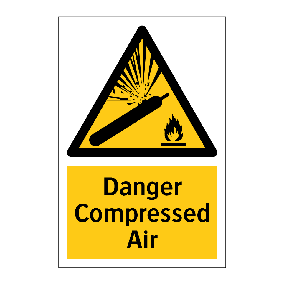 Danger Compressed Air