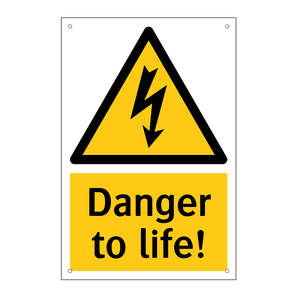 Danger to life!