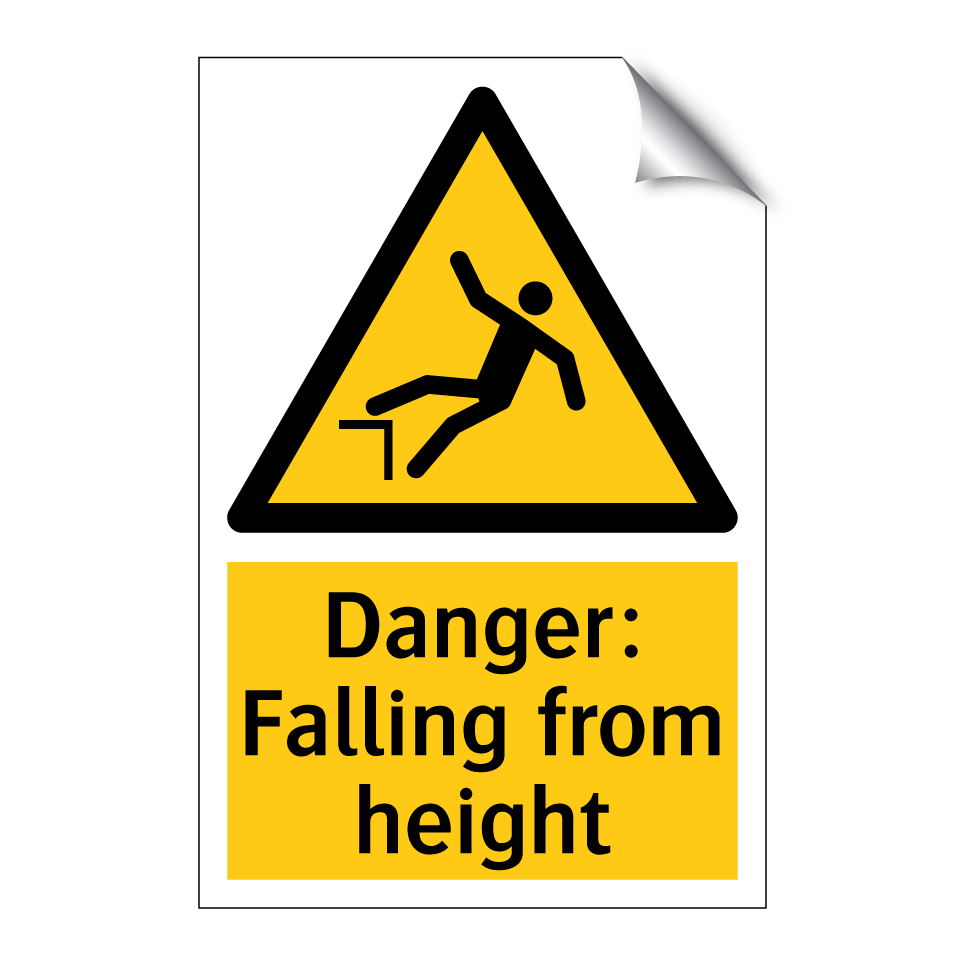 Danger: Falling from height