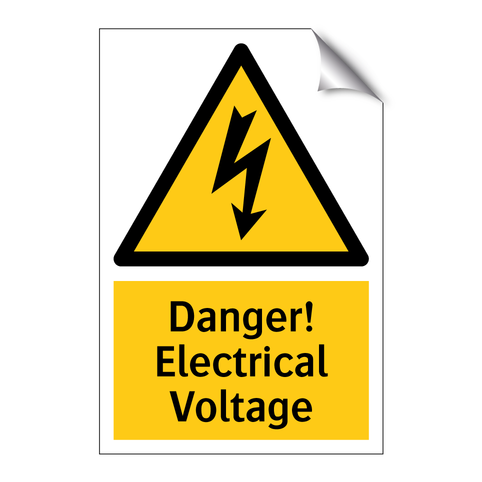 Danger! Electrical Voltage