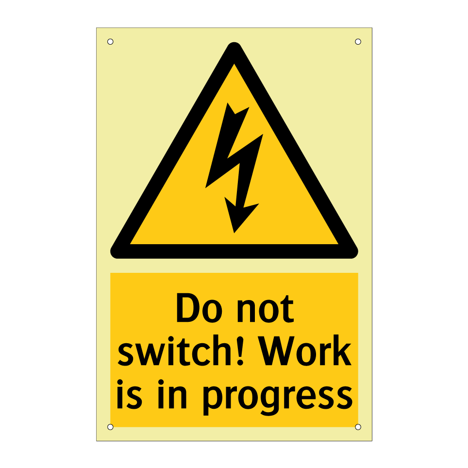 Do not switch! Work is in progress