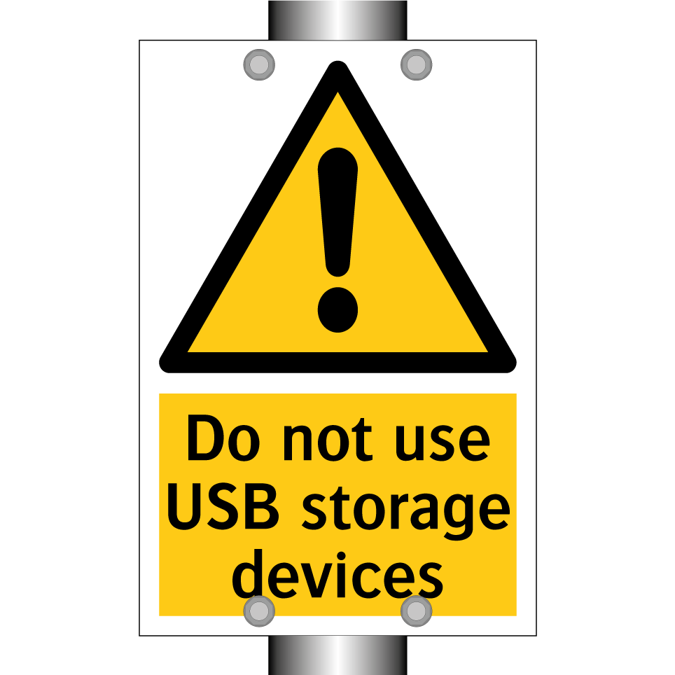 Do not use USB storage devices