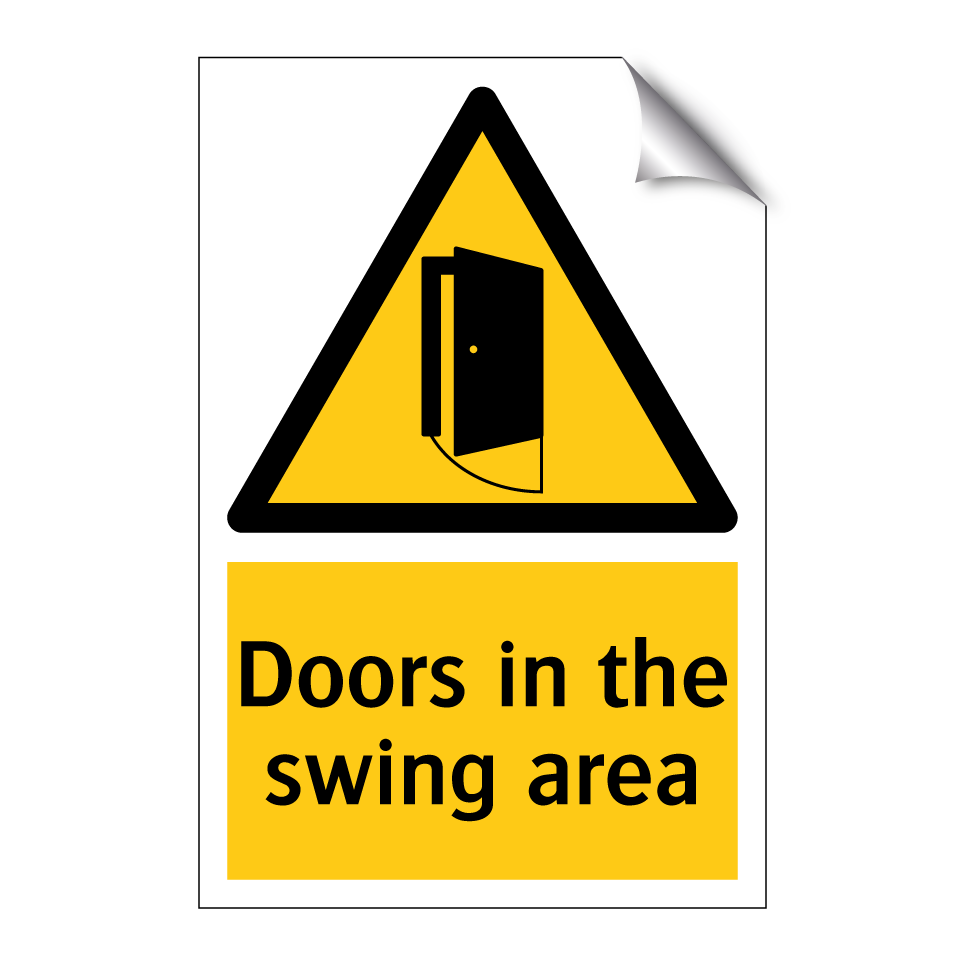 Doors in the swing area