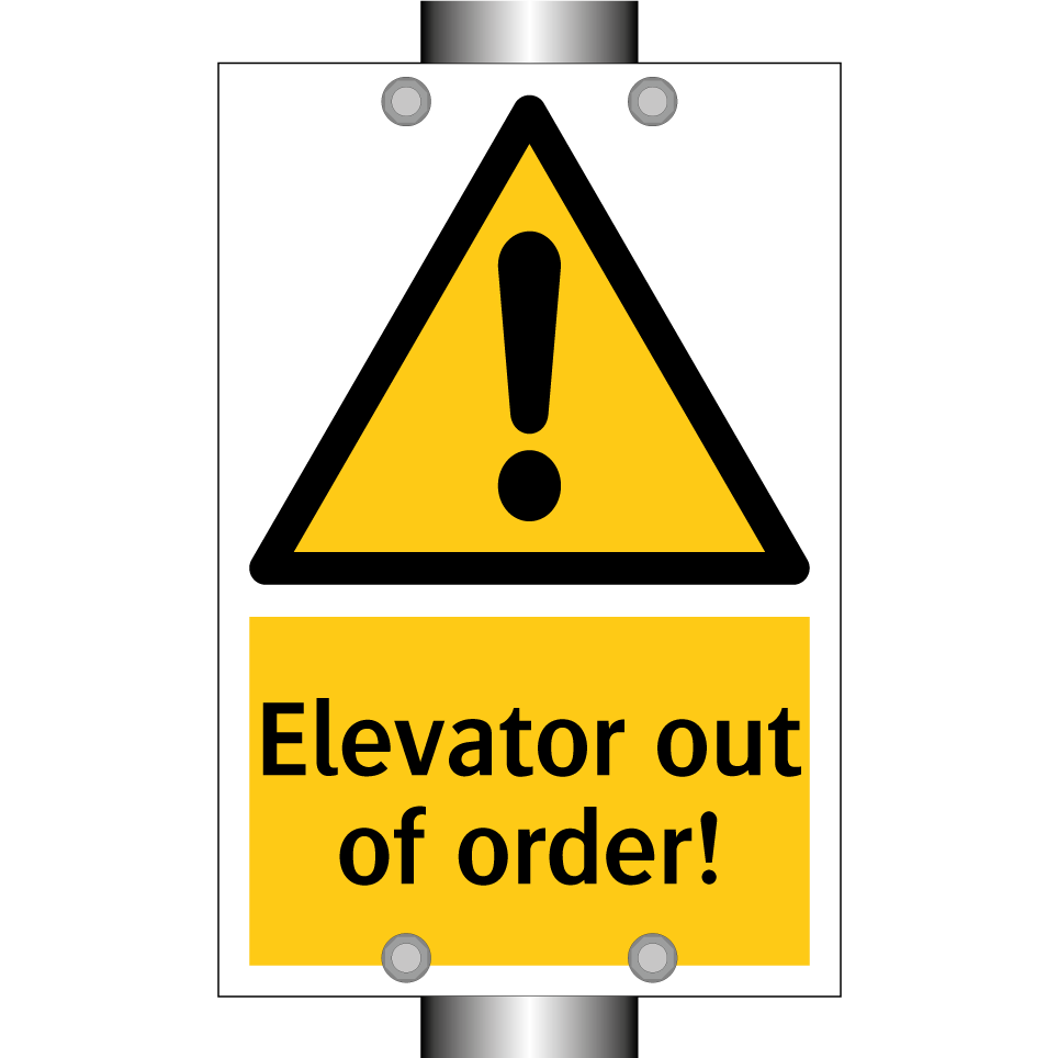 Elevator out of order!